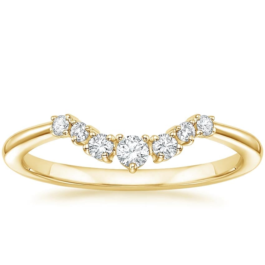 Aria Contoured Diamond Ring (1/6 ct. tw.)