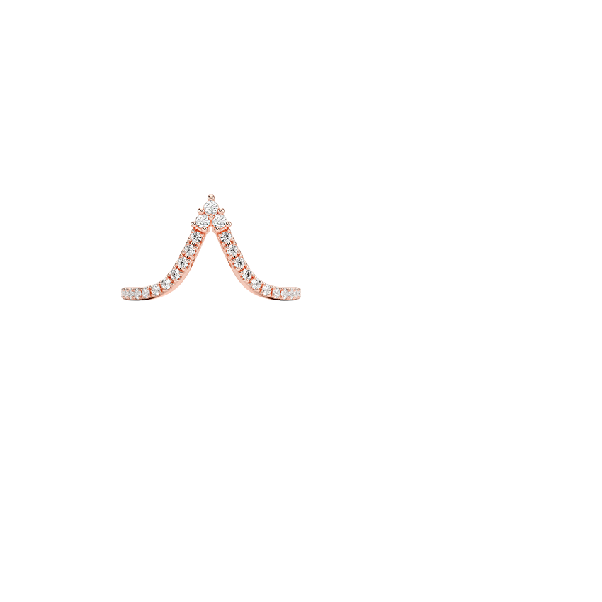 Nouveau Lab Diamond Ring