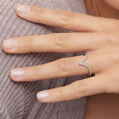 Nouveau Lab Diamond Ring