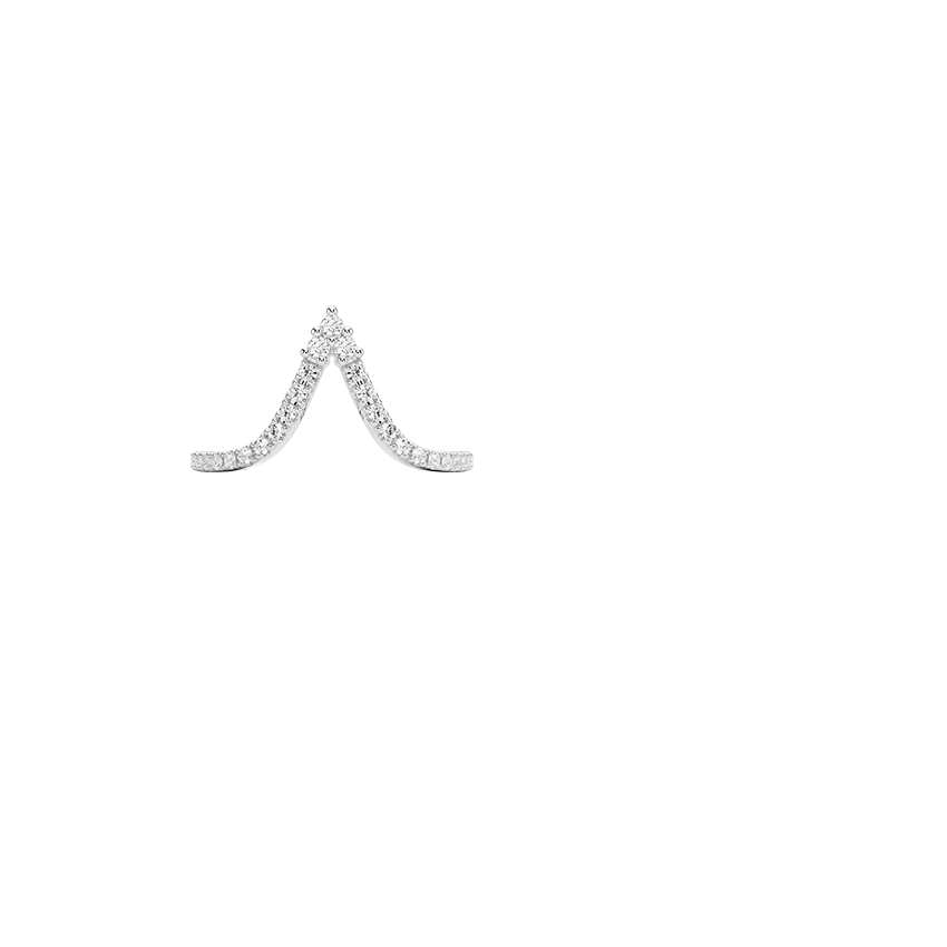 Nouveau Lab Diamond Ring