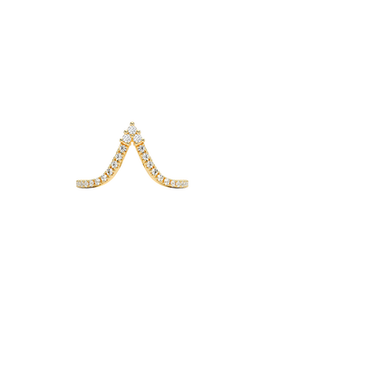Nouveau Lab Diamond Ring