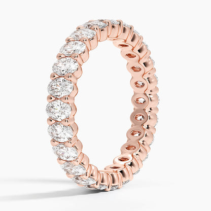 Low Profile Oval Eternity Diamond Ring (2 ct. tw.)