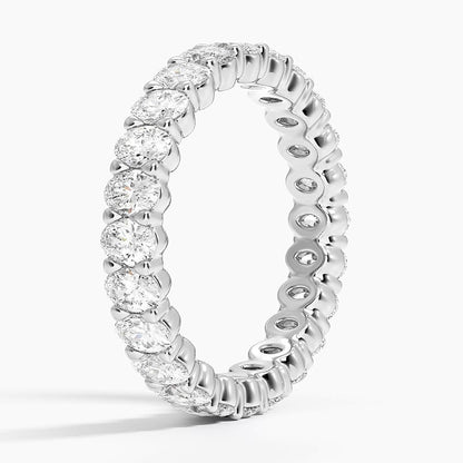 Low Profile Oval Eternity Diamond Ring (2 ct. tw.)