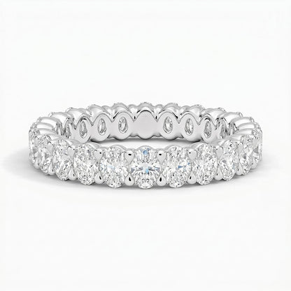 Low Profile Oval Eternity Diamond Ring (2 ct. tw.)