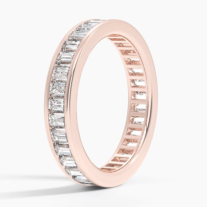 Channel Set Baguette Eternity Lab Diamond Ring (1 1/2 ct. tw.)