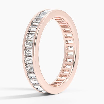 Channel Set Baguette Eternity Lab Diamond Ring (1 1/2 ct. tw.)