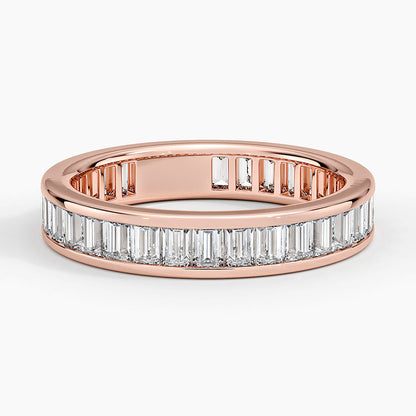 Channel Set Baguette Eternity Lab Diamond Ring (1 1/2 ct. tw.)