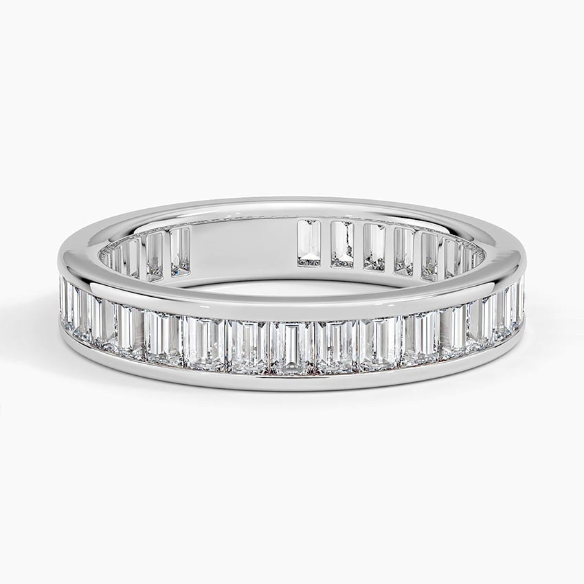 Channel Set Baguette Eternity Lab Diamond Ring (1 1/2 ct. tw.)