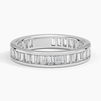 Channel Set Baguette Eternity Lab Diamond Ring (1 1/2 ct. tw.)