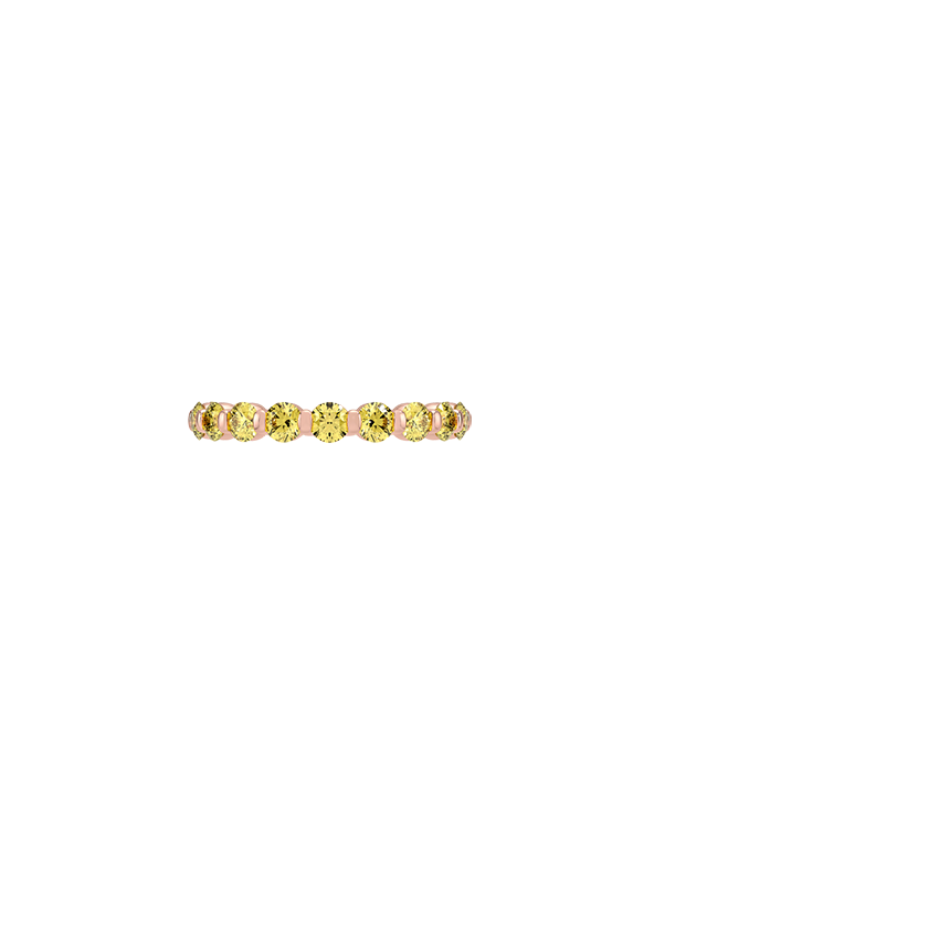 Eternity Yellow Lab Diamond Ring (2 ct. tw.)