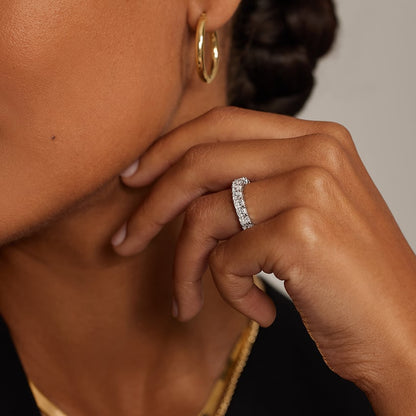 Radiant Eternity Lab Diamond Ring (3 ct. tw.)