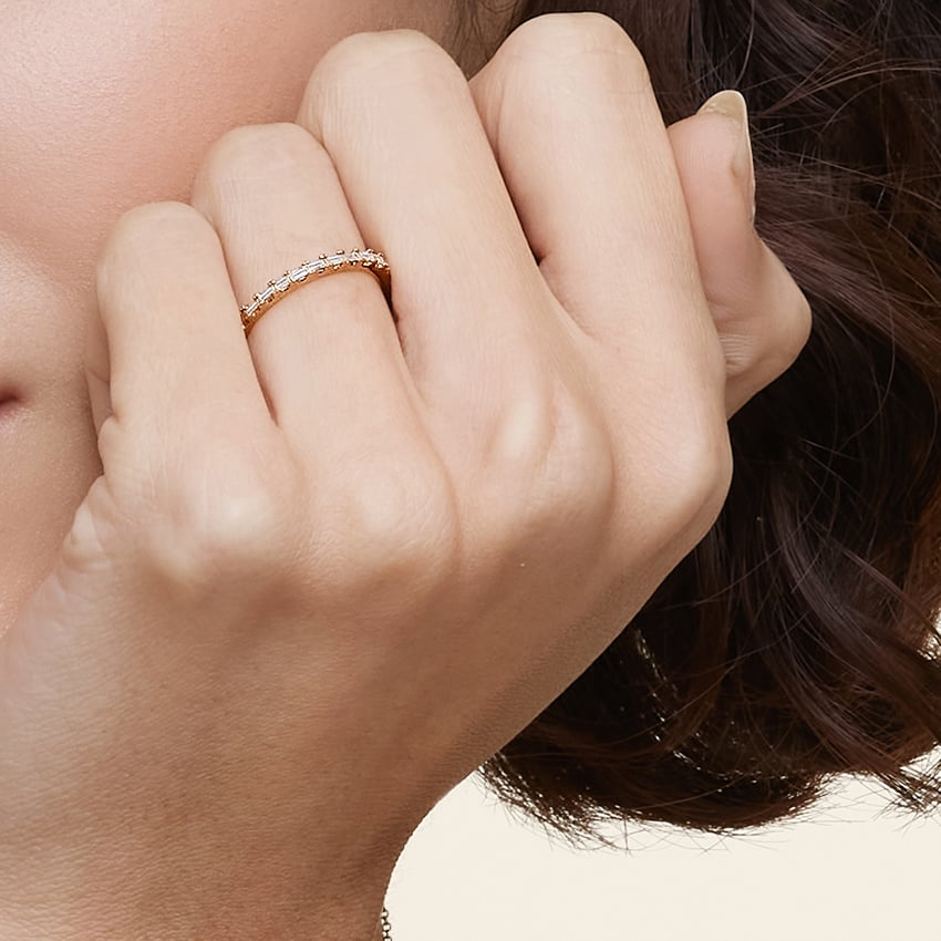 Delicate Gemma Baguette Diamond Ring (1/6 ct. tw.)