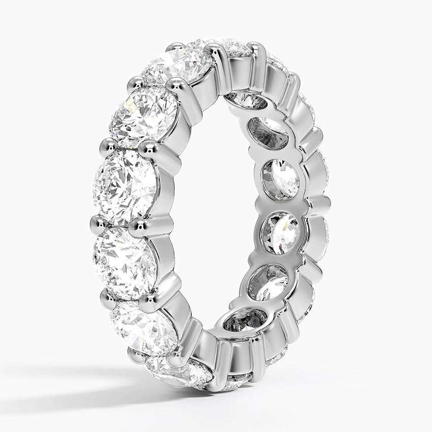 Emerald Eternity Lab Diamond Ring (6 ct. tw.)