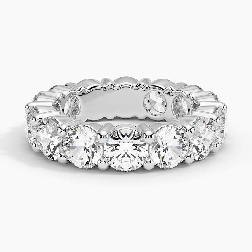 Emerald Eternity Lab Diamond Ring (6 ct. tw.)