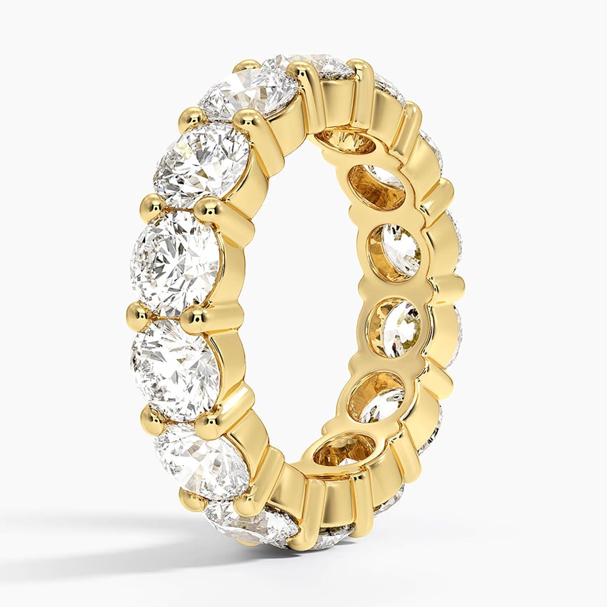 Emerald Eternity Lab Diamond Ring (6 ct. tw.)