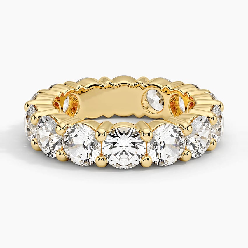 Emerald Eternity Lab Diamond Ring (6 ct. tw.)