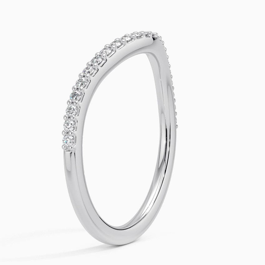 Curved Diamond Ring (1/6 ct. tw.)