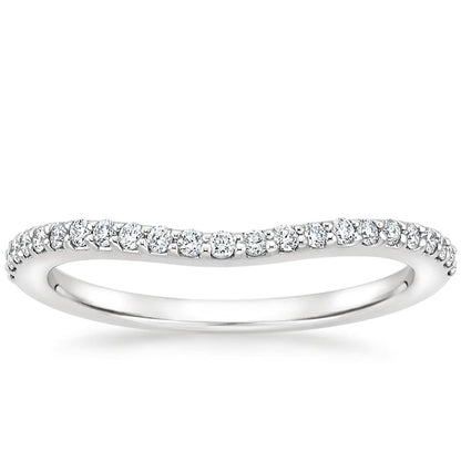Curved Diamond Ring (1/6 ct. tw.)