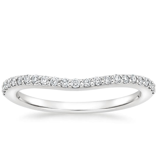 Curved Diamond Ring (1/6 ct. tw.)