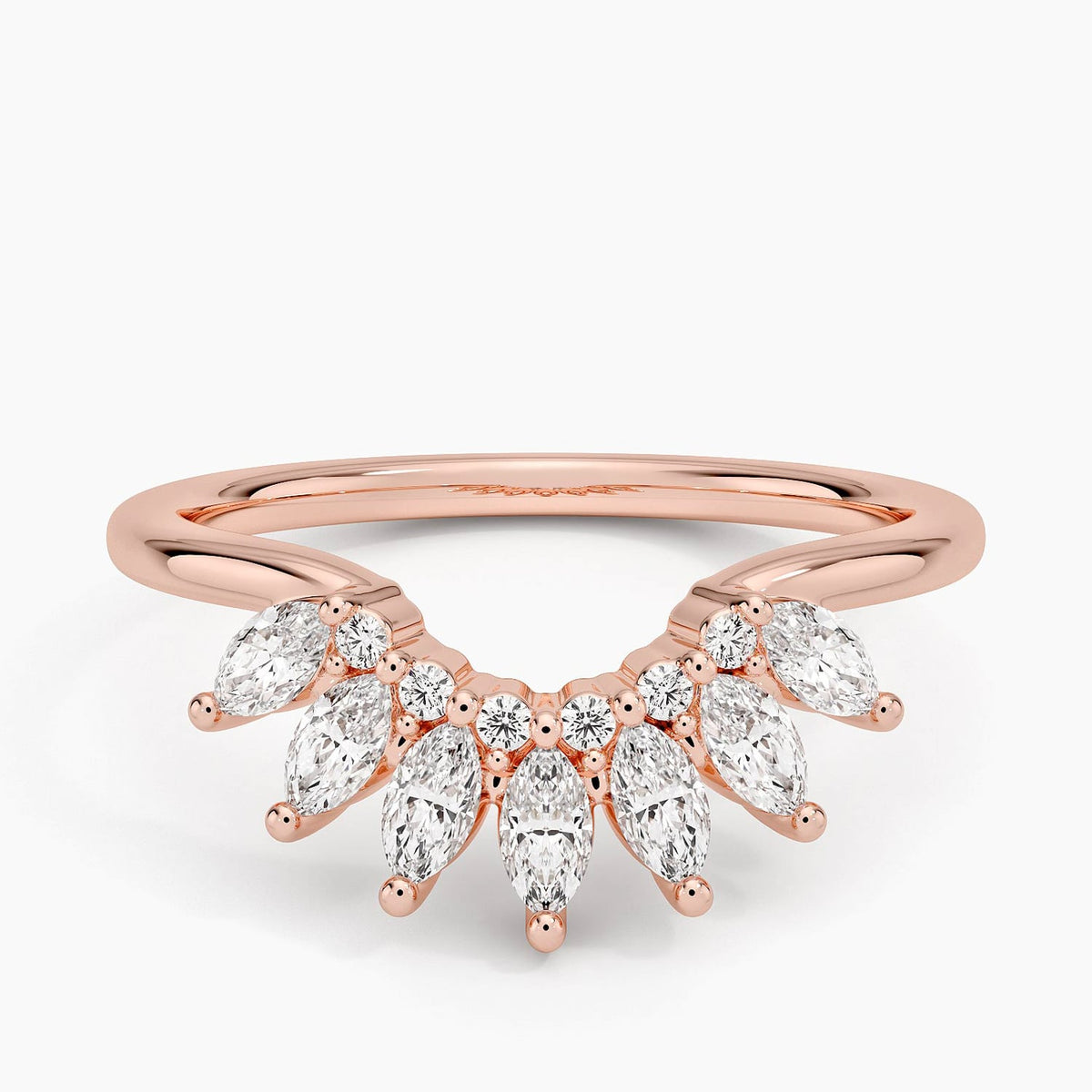 Aurora Contour Diamond Ring (1/2 ct. tw.)