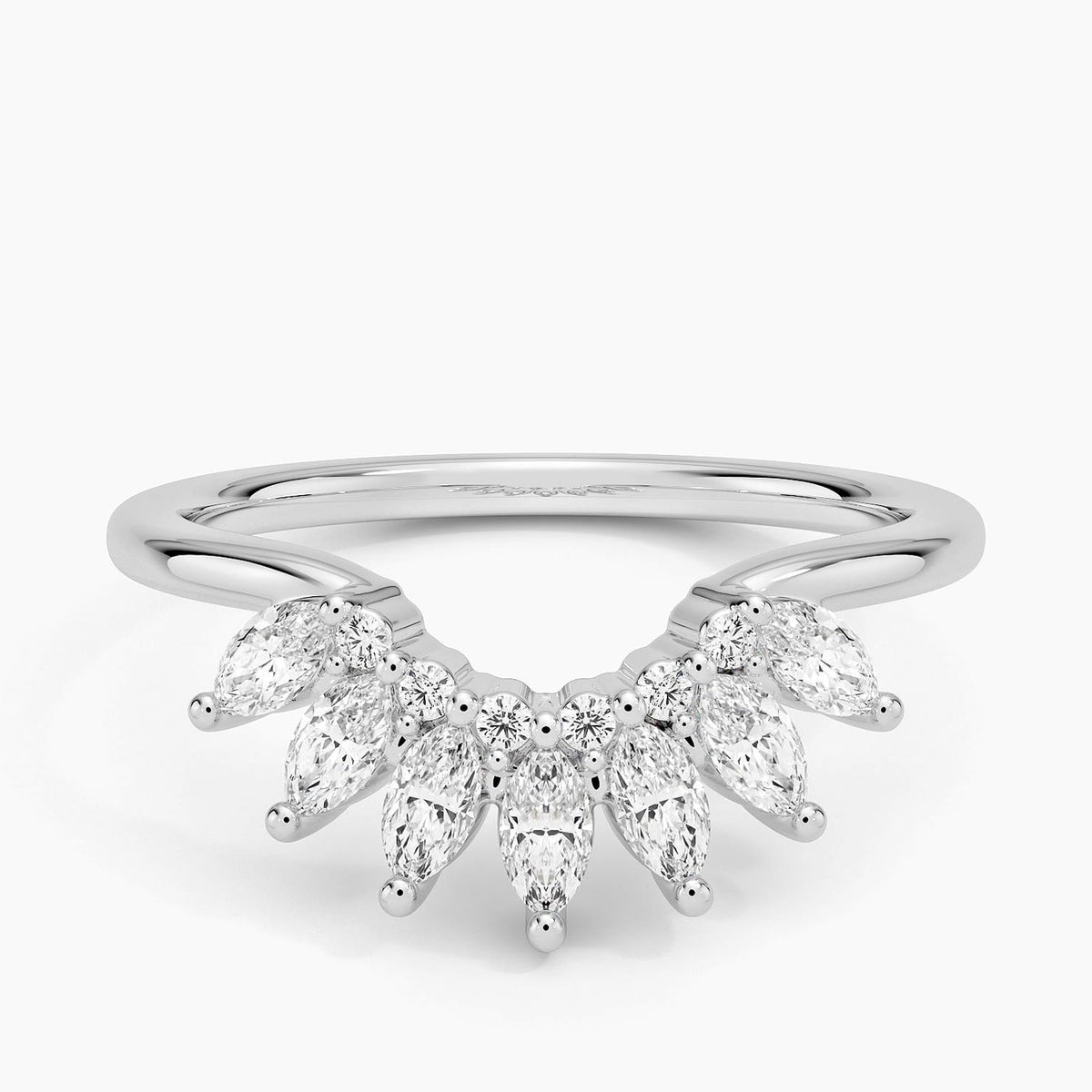 Aurora Contour Diamond Ring (1/2 ct. tw.)
