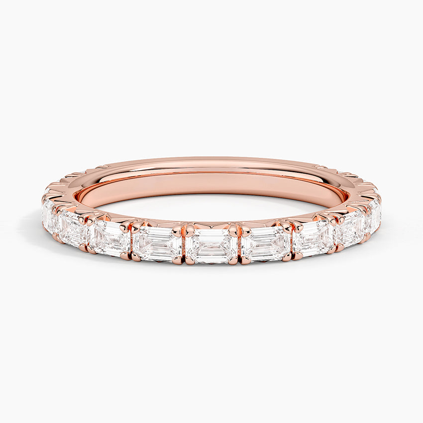 Nathalie Emerald Cut Diamond Ring