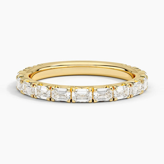 Nathalie Emerald Cut Diamond Ring