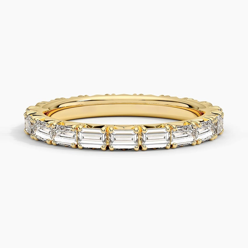 Nathalie Emerald Cut Eternity Lab Diamond Ring (1 ct. tw.)