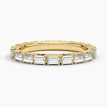 Nathalie Emerald Cut Eternity Lab Diamond Ring (1 ct. tw.)