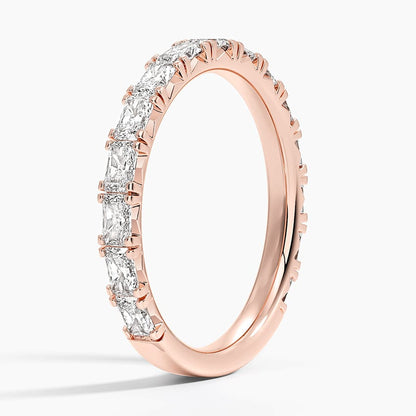 Nathalie Radiant Cut Lab Diamond Ring (7/8 ct. tw.)