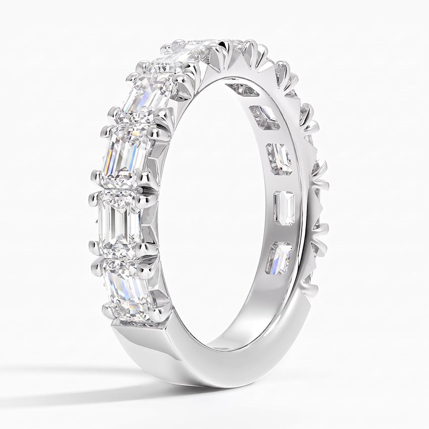 Nathalie Emerald Cut Lab Diamond Ring (2 1/2 ct. tw.)