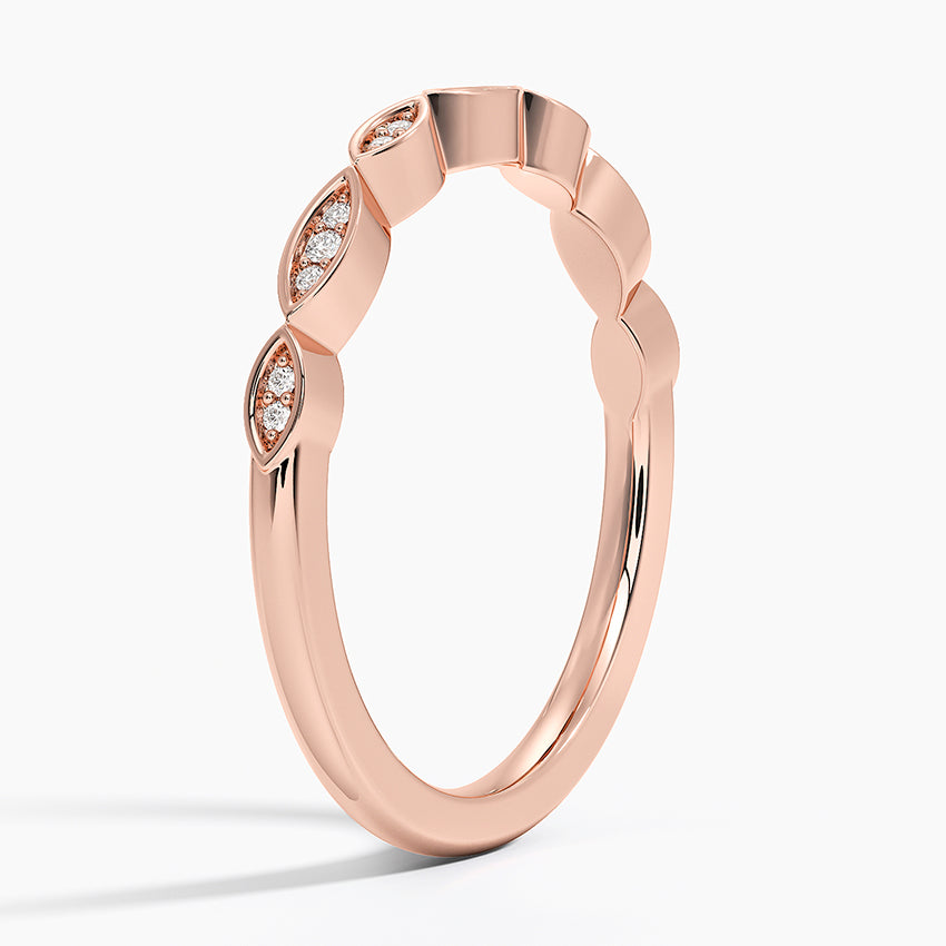 Petal Diamond Ring