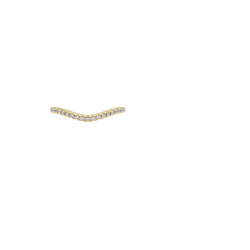 Curved Ballad Diamond Ring (1/6 ct. tw.)
