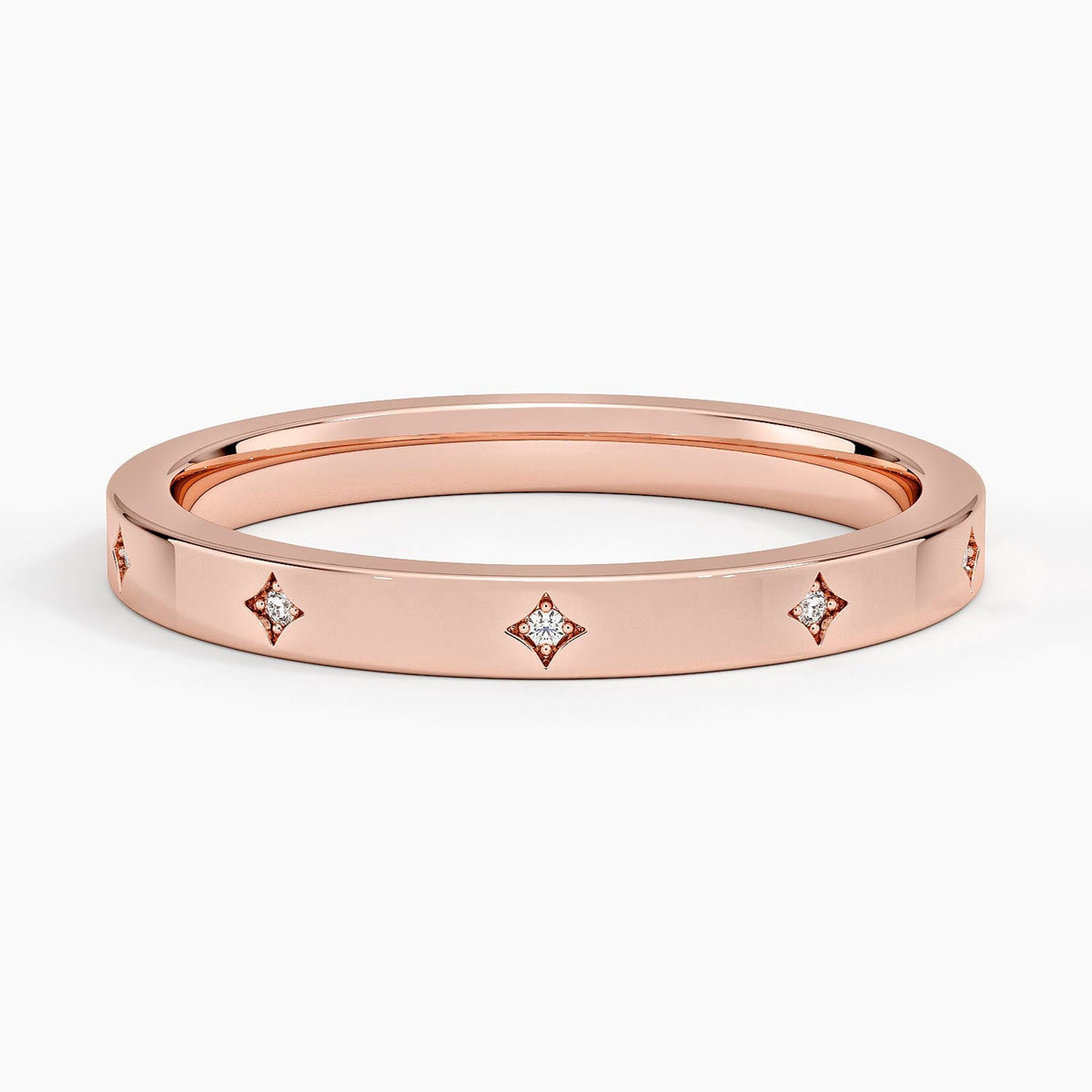 Elara 2mm Diamond Ring