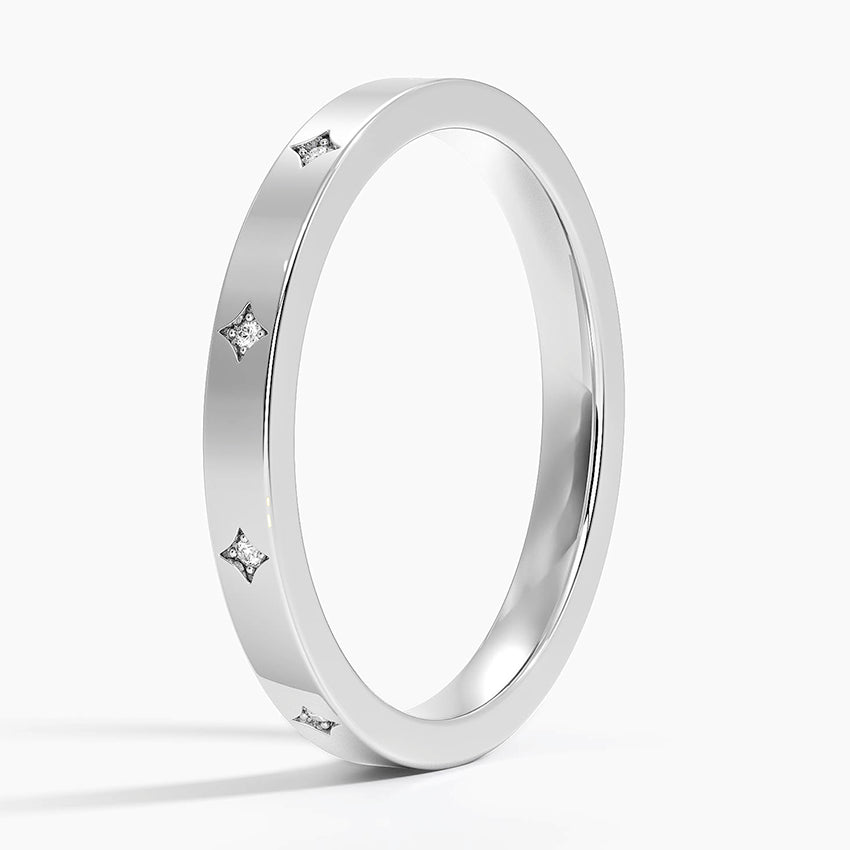 Elara 2mm Diamond Ring