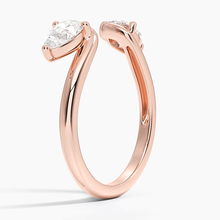 Pear Diamond Trio Stacking Ring (1 ct. tw.)