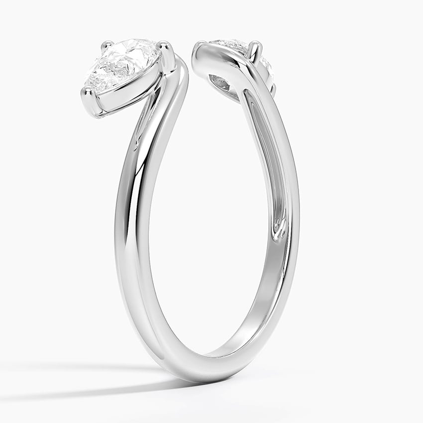 Pear Diamond Trio Stacking Ring (1 ct. tw.)