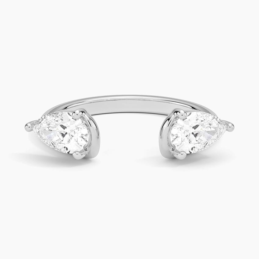 Pear Diamond Trio Stacking Ring (1 ct. tw.)