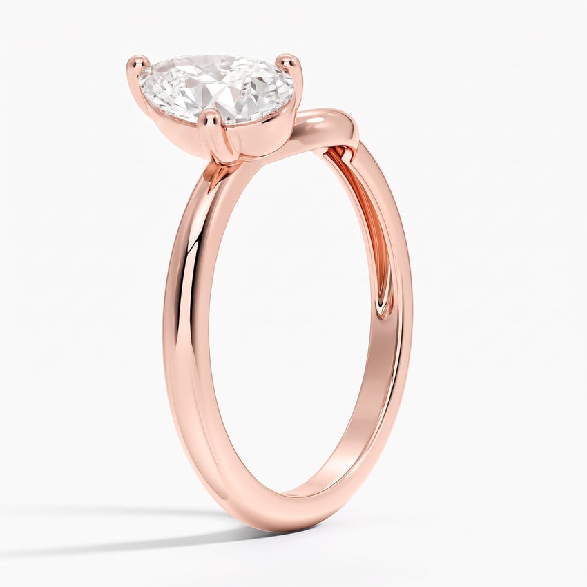 Pear Lab Diamond Toi Et Moi Nesting Ring (1 ct. tw.)