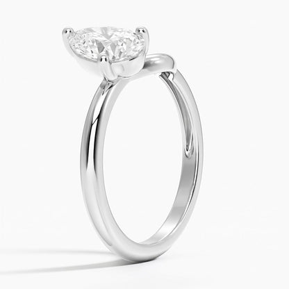 Pear Lab Diamond Toi Et Moi Nesting Ring (1 ct. tw.)