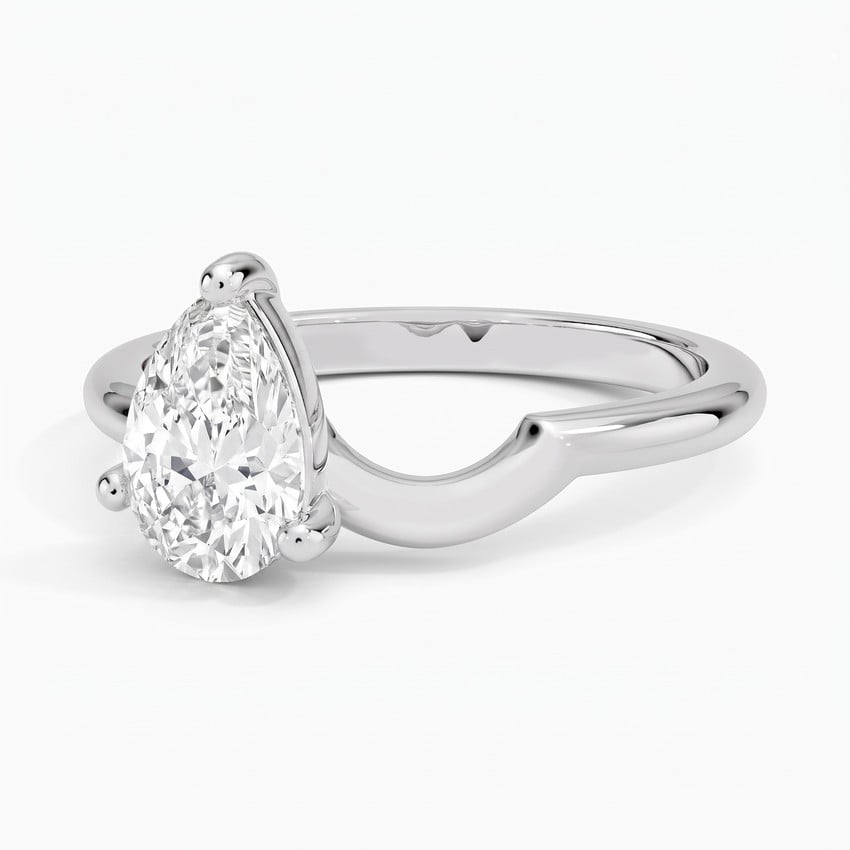 Pear Lab Diamond Toi Et Moi Nesting Ring (1 ct. tw.)