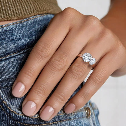 Pear Diamond Toi Et Moi Nesting Ring (1 ct. tw.)