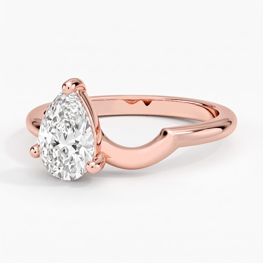 Pear Diamond Toi Et Moi Nesting Ring (1 ct. tw.)