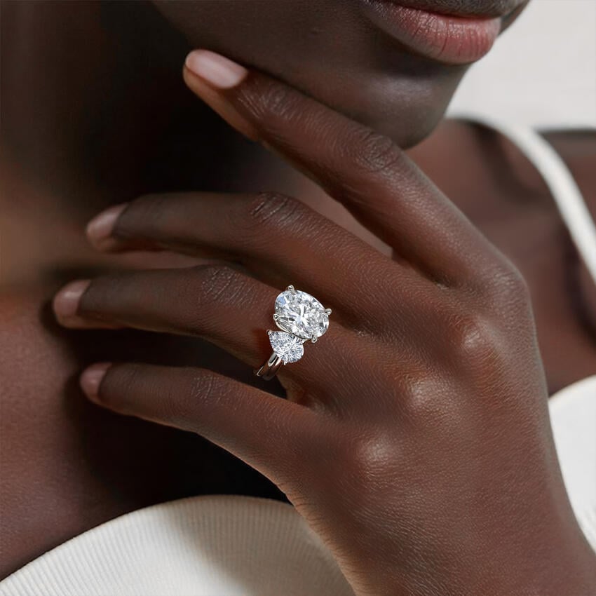 Pear Diamond Toi Et Moi Nesting Ring (1 ct. tw.)