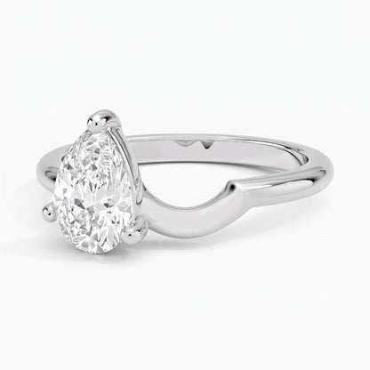 Pear Diamond Toi Et Moi Nesting Ring (1 ct. tw.)