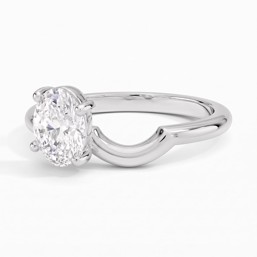 Oval Lab Diamond Toi Et Moi Nesting Ring (1 ct. tw.)