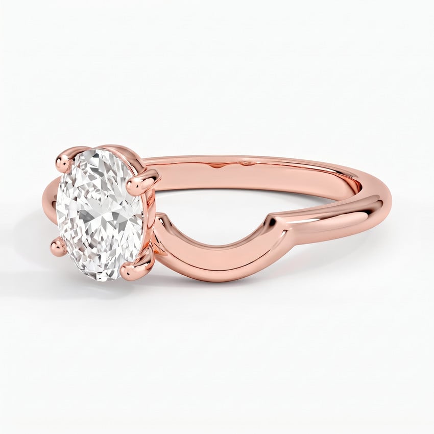 Oval Diamond Toi Et Moi Nesting Ring (1 ct. tw.)