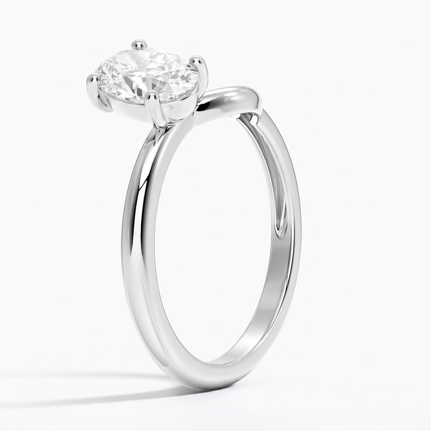 Oval Diamond Toi Et Moi Nesting Ring (1 ct. tw.)