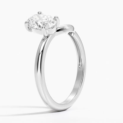 Oval Diamond Toi Et Moi Nesting Ring (1 ct. tw.)