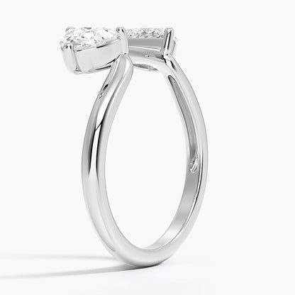 Half Moon Diamond Trio Stacking Ring (1 ct. tw.)